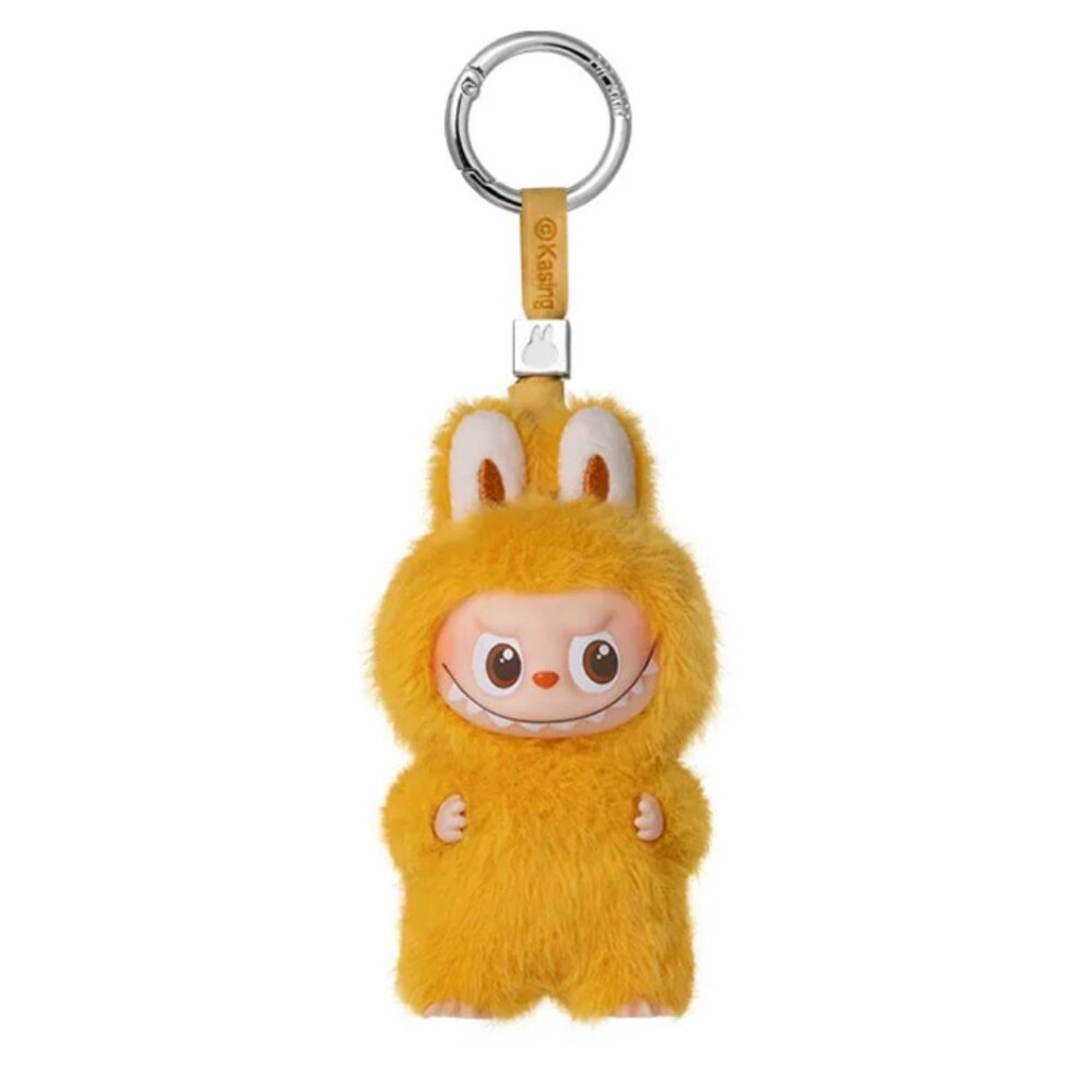 THE MONSTERS mini Labubu Pin for Love Series Vinyl Plush Pendant letter Y